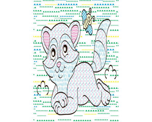 Дитяча водна розмальовка: Дикі тварини 734008, 8 сторінок