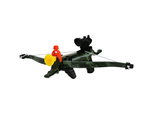 Дитяча іграшка Арбалет J1804B 3 стріли з присосками, мішень