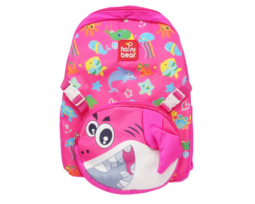 Рюкзак детский "Shark" T2625 застежка-молния, 1 отделение Розовый