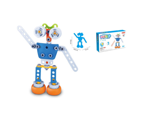 Конструктор детский Build&Play "Робот" Keedo J-7709, 59 элемента