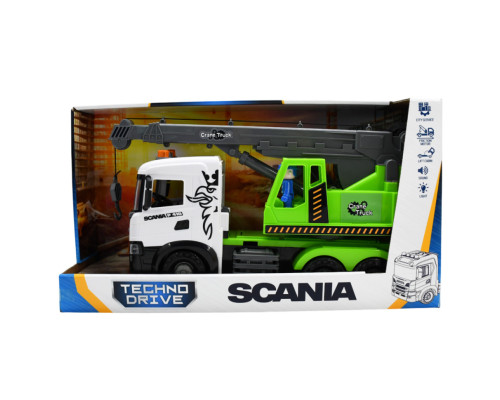 Ігровий набір Автокран Scania TechnoDrive 3006KS зі світлом та звуком