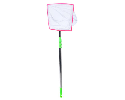 Сачок для бабочек MS 4388(Green-Pink) телескопическая ручка 46-69 см