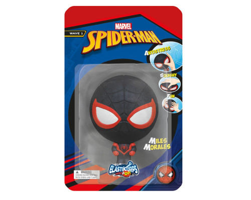 Стретч-іграшка Марвел людина павук Чорний Elastikorps HEPO10MARM-2