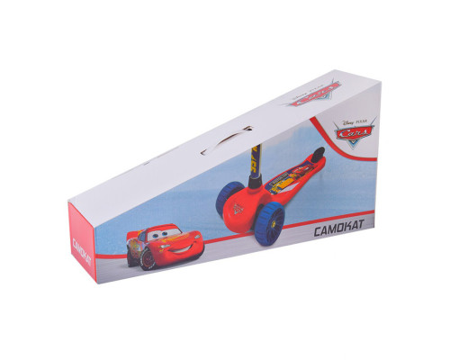 Самокат дитячий 3-х колісний "Cars" LS2214