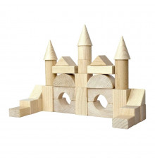 Дерев'яний конструктор "Будівельний набір" 900833, 30 деталей