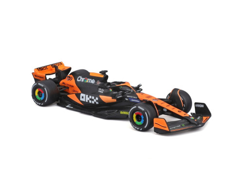 Автомодель MCLAREN F1 MCL38 (2024) Bburago 18-38214 масштаб 1:43