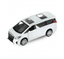 Инерционная автомодель "Toyota Alphard" TechnoDrive KM6011Bl белый