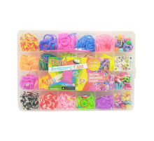 Набор резинок для плетения 74657 крючок и рогатка в комплекте