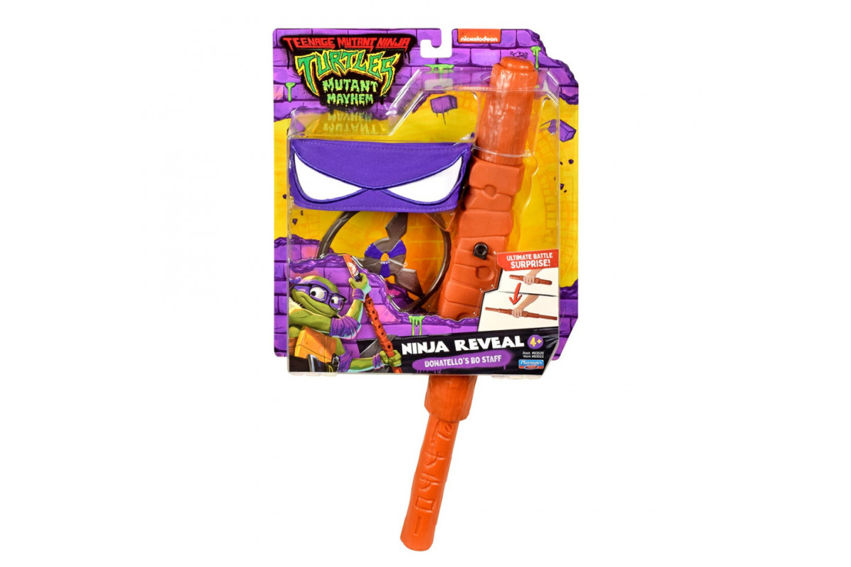 Набір іграшкової зброї Жердина бо Донателло TMNT 83522 трансформується Набір іграшкової зброї Жердина бо Донателло TMNT 83522 трансформується