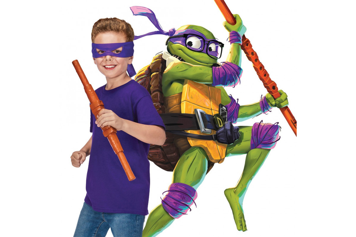 Набір іграшкової зброї Жердина бо Донателло TMNT 83522 трансформується Набір іграшкової зброї Жердина бо Донателло TMNT 83522 трансформується