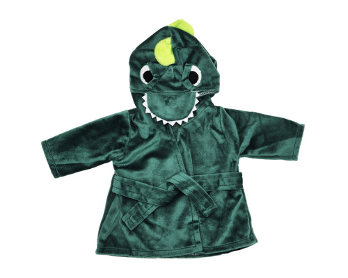 Халатик для куклы "Динозаврик" M 6049 UA(Green) для куклы 43-46 см