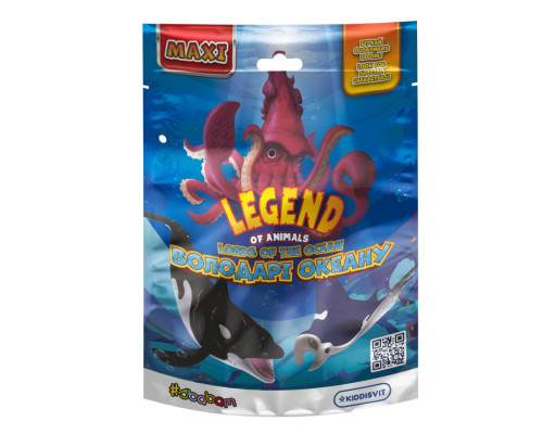 Стретч-іграшка у вигляді тварини "Володарі океану" #sbabam 168/CN23 в асортименті