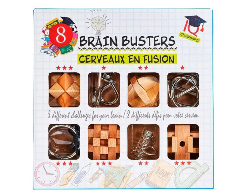 Набір головоломок "Brain Busters Cerveaux en Fusion" Eureka 3D Puzzle 473360