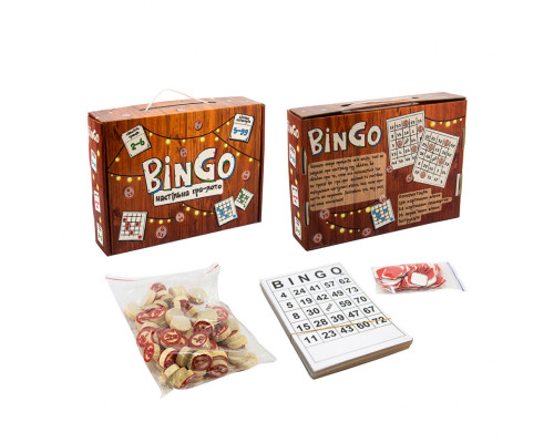 Настольная игра-лото "BinGo" 30757 укр