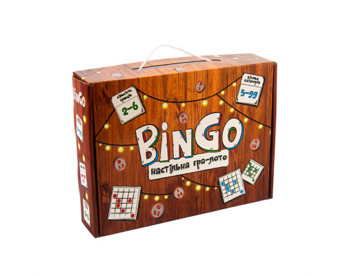 Настольная игра-лото "BinGo" 30757 укр
