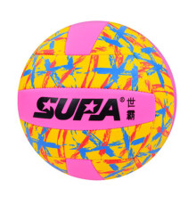 М'яч волейбольний MS 3883(Pink) діаметр 21,3 см, ПВХ, 260-280 грам