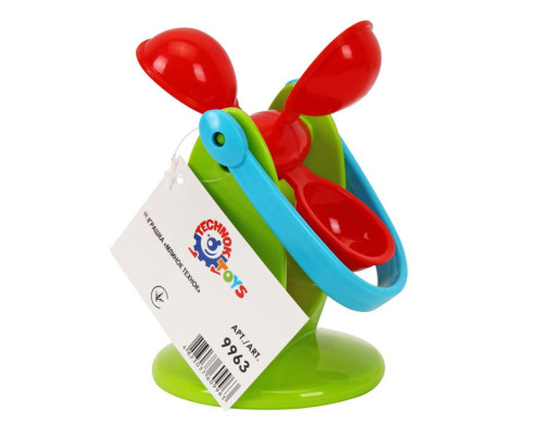 Дитячий набір для гри в пісочниці "Млинок" 9963TXK Зелений