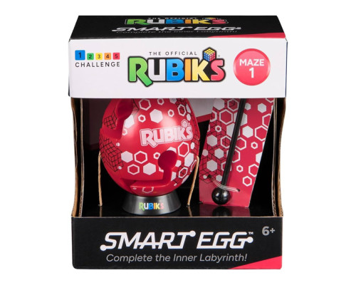 Развивающая Головоломка Смарт-яйцо Rubik's 6071681(Red) палочка, подставка