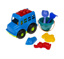 Пісочний набір Автобус "Бусик" №3 Colorplast 0107  Синій