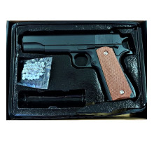 Детский пистолет на пульках "Colt M1911 Classic" Galaxy G13 металл-пластик черный