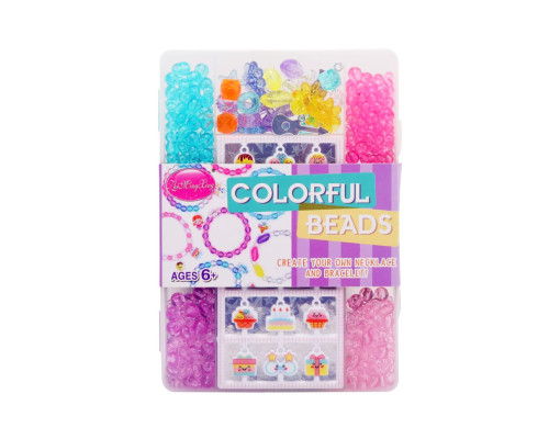 Набор для создания украшений Colorful Beads 11538 бусины, декоративные элементы