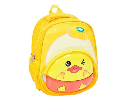 Рюкзак детский T2612(Yellow) 1 наружный карман, застежка-молния