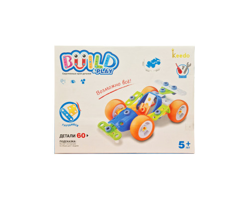 Конструктор Build&Play "Спорткар" HANYE J-7707, 57 елемента