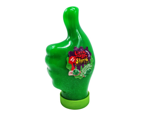 В'язка маса, слайм "LIKE Magic Slime" LMS-01-01U 300 гр Зелений