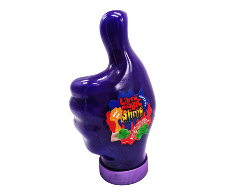 В'язка маса, слайм "LIKE Magic Slime" LMS-01-01U 300 гр Фіолетовий