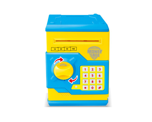 Детская копилка/сейф MK 3916 с купюроприемником Желтый