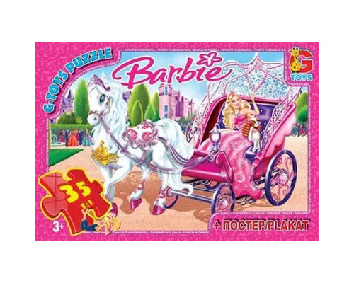 Пазли дитячі "Barbie" BA006, 35 елементів
