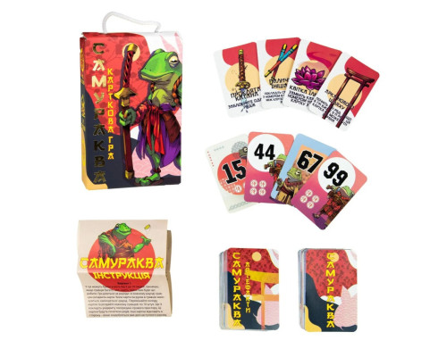 Настільна гра "Самураква розширена версія" Strateg 30239 Рус