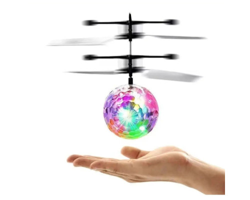 Індукційна літаюча іграшка Куля Flying Ball 888-1 зі світлом