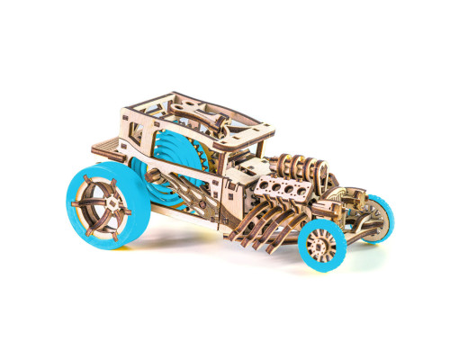 Деревянный конструктор "Hot Rod" Time for Machine T4M380303 Синий