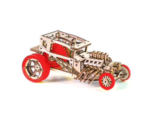 Деревянный конструктор "Hot Rod" Time for Machine T4M380303 Красный