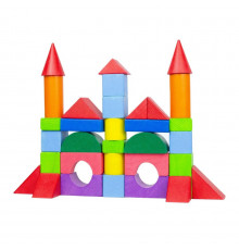 Дерев'яний конструктор "Будівельний набір" 900750, 32 деталі