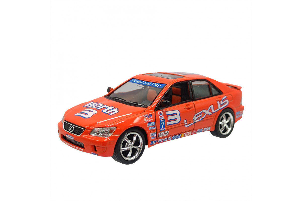 Модель автомобіля "Lexus i300" KT 5072 W(Orange) 1:32 - 1:36