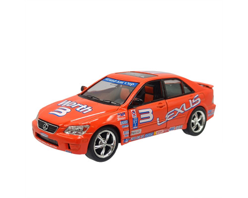 Модель автомобіля "Lexus i300" KT 5072 W(Orange) 1:32 - 1:36