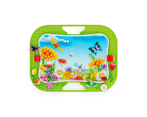 Творчий набір для занять мозаїкою Quercetti 0968-Q, 300 фішок, 16 фігурок, дошка