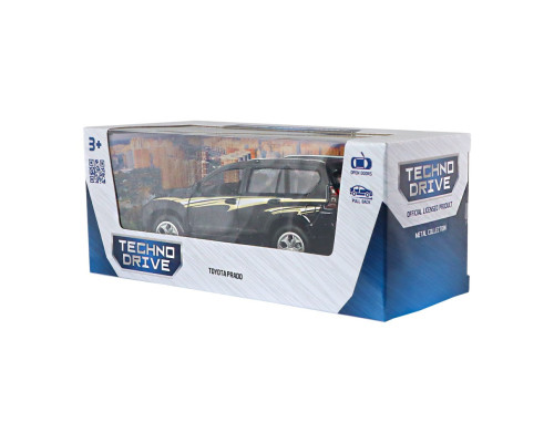 Інерційна автомодель "Toyota Prado" TechnoDrive KM6189D чорний