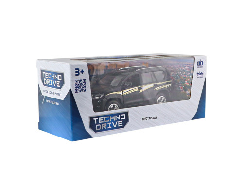 Інерційна автомодель "Toyota Prado" TechnoDrive KM6189D чорний