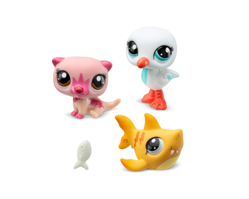 Ігровий набір "Настрій острова" Littlest Pet Shop 00556 аксесуари та 3 фігурки