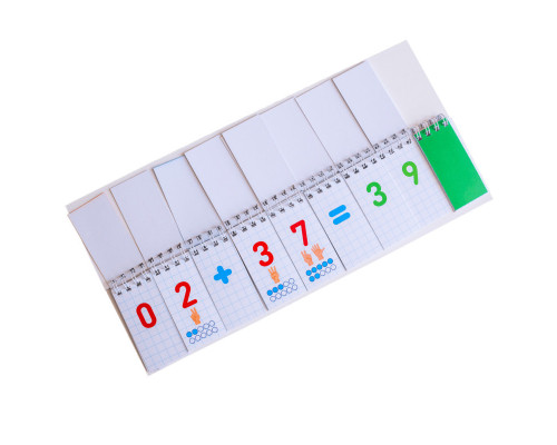 Раздаточный материал "Сложение и вычитание в пределах 1000" 10106104, 108 разрезанных карточек