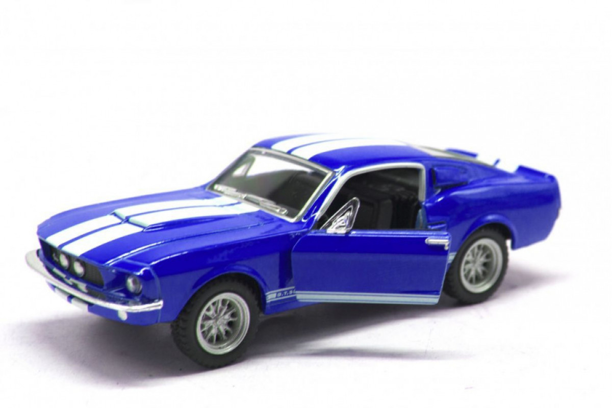 Модель машинка KT5372W Ford Selby GT-500 1967 Синий Модель машинка KT5372W Ford Selby GT-500 1967 Синий