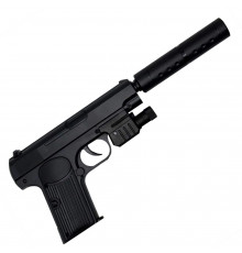 Дитячий іграшковий пістолет на кульках 733-3 зі світлом