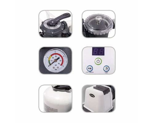 Пісочний фільтр-насос Intex 26648, 10000 л/год