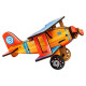 Детский деревянный 3D конструктор "Турбо планер" Puz-00959, 27 деталей