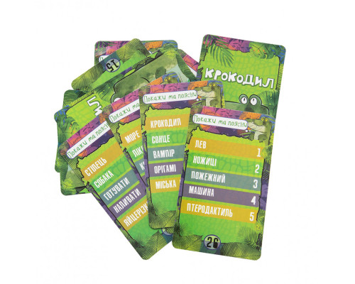 Развлекательная игра "Крокодил" 30557 (укр.)