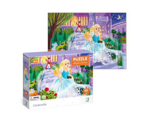 Пазл дитячий "Попелюшка" 300713, 60 елементів