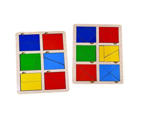 Вкладыши "Квадраты Никитина" (ПСД205) PSD205, 1 уровень